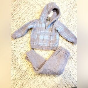 Barefoot Dreams toddler CC plaid Set